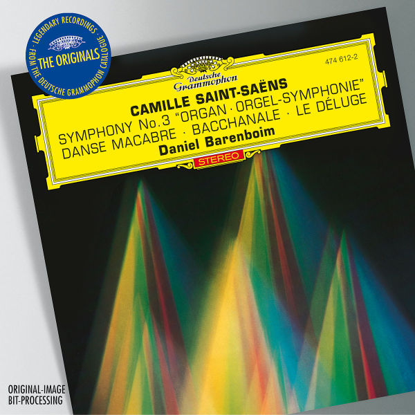 0028947461227 - Saint-Saens Symphony No3 Organ Bacchanale from Samson et Dalila Prélude from Le Déluge Danse macabre - Daniel Barenboim Cso (CD)