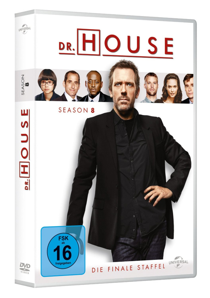 5050582943443 - Greg Yaitanes - GEBRAUCHT Dr House - Season 8 [6 DVDs] - Preis vom 08072023 043606 h