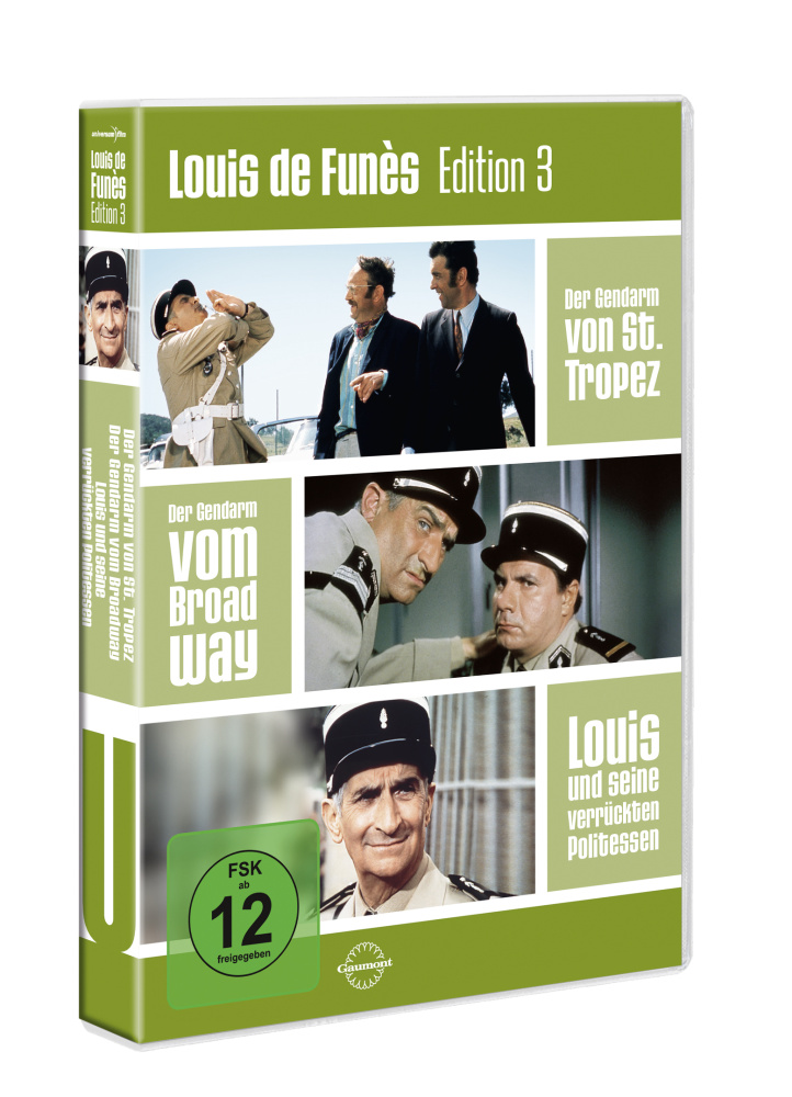 0888430710597 - Louis de Funès - GEBRAUCHT Louis de Funès Edition 3 [3 DVDs] - Preis vom 02072023 051058 h