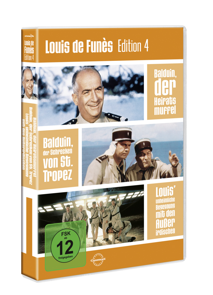 0888430710696 - Louis de Funès - GEBRAUCHT Louis de Funès Edition 4 [3 DVDs] - Preis vom 04062023 050858 h