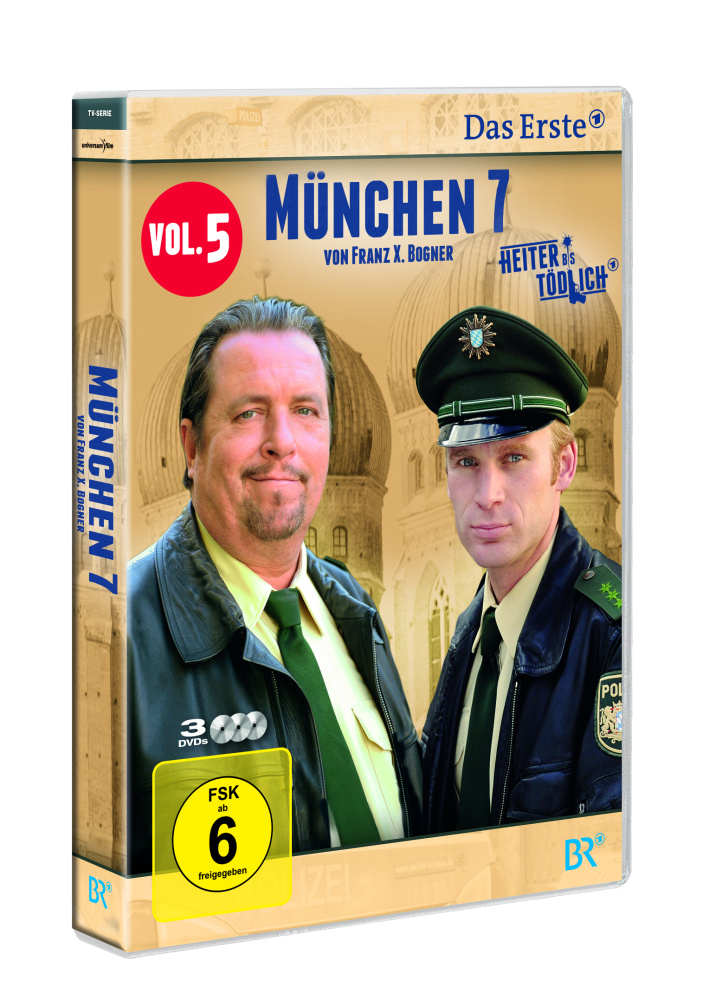 0888837364294 - Andreas Giebel - GEBRAUCHT München 7 - Zwei Polizisten und ihre Stadt Vol 5 [3 DVDs] - Preis vom 04062023 050858 h