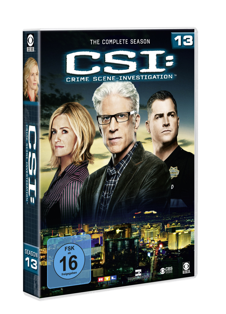 0888430381193 - CSI Crime Scene Investigation - Season 13 (DVD)