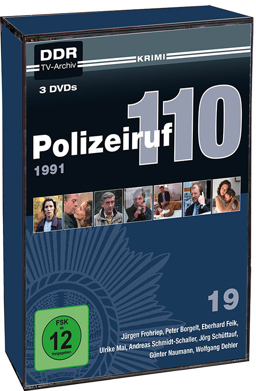 4052912870802 - Thomas Jacob - GEBRAUCHT Polizeiruf 110 Box 19 1991 (DDR TV-Archiv) [3 DVDs] - Preis vom 30082023 050303 h