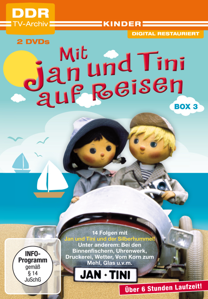 4052912470743 - Mit Jan und Tini auf Reisen - Box 3 (DVD)