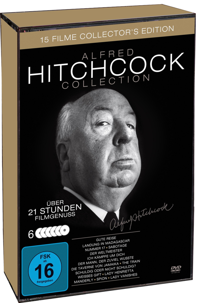 4051238023879 - Alfred Hitchcock - GEBRAUCHT Alfred Hitchcock Collection [Collectors Edition] [6 DVDs] - Preis vom 11112023 060426 h