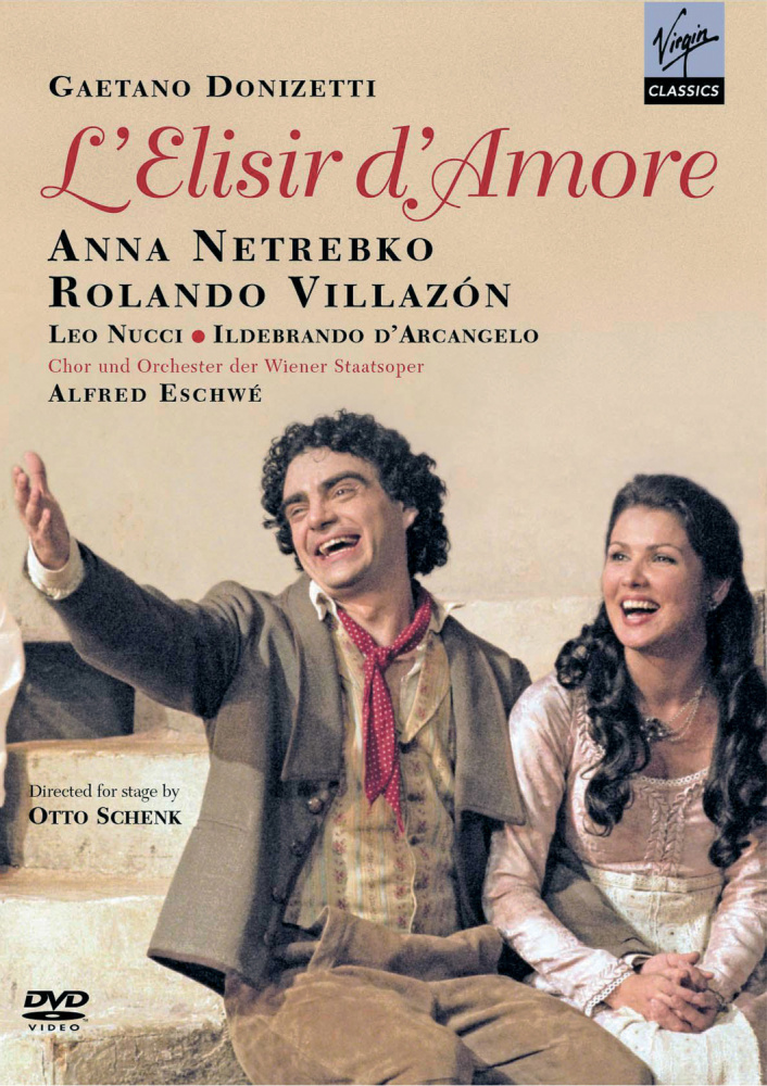 0094636335292 - L Elisir Damore - Rolando Villazon Anna Netrebko (DVD)