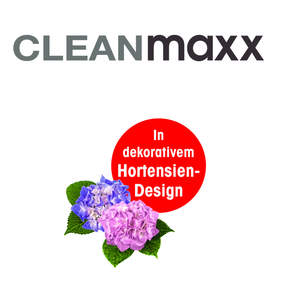 Geschirrtücher Microfaser "Hortensien" 10er-Set