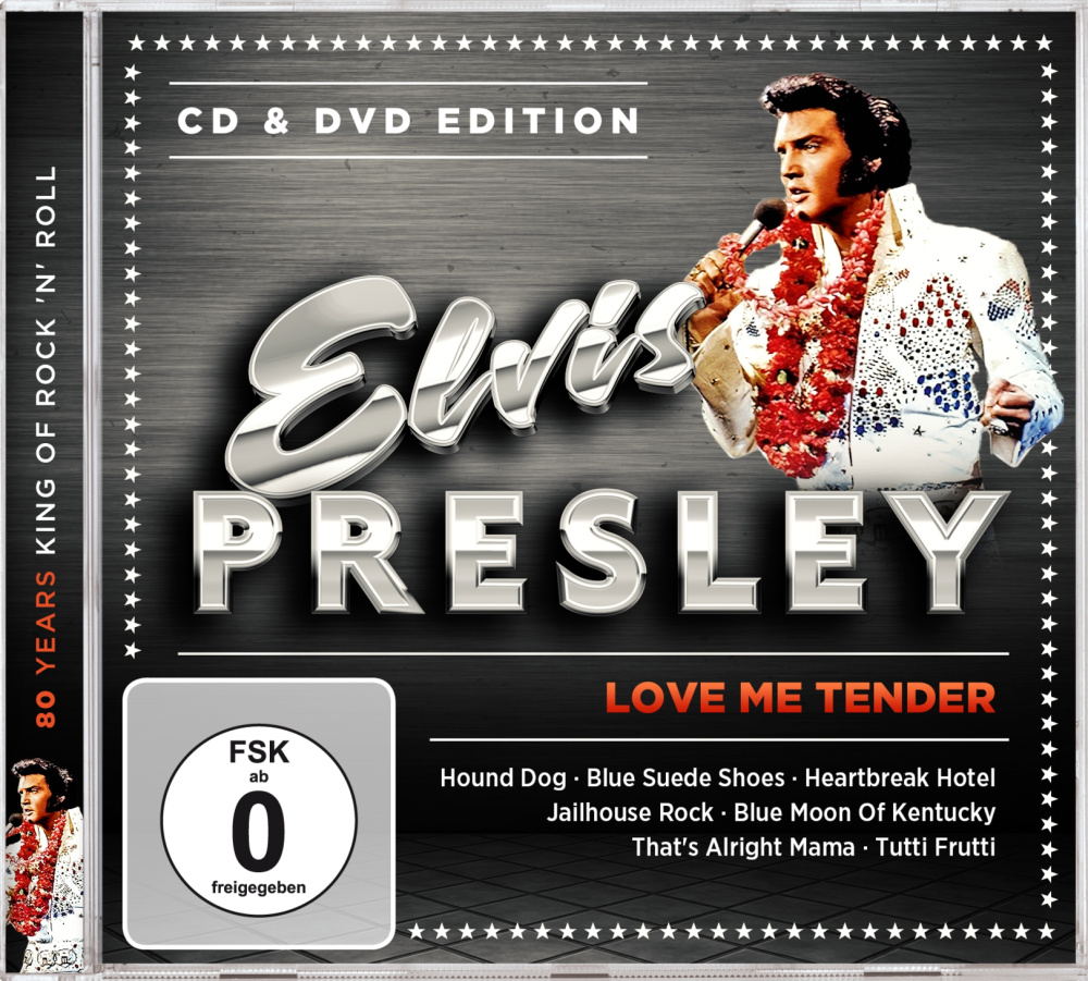 9002986698326 - Love Me Tender-Cd & Dvd Edit - Elvis Presley (Audio CD mit DVD)