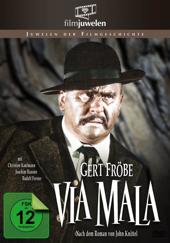 4042564154573 - Gert Fröbe - GEBRAUCHT Via Mala - mit Gert Fröbe (Filmjuwelen) [DVD] - Preis vom 04062023 050858 h