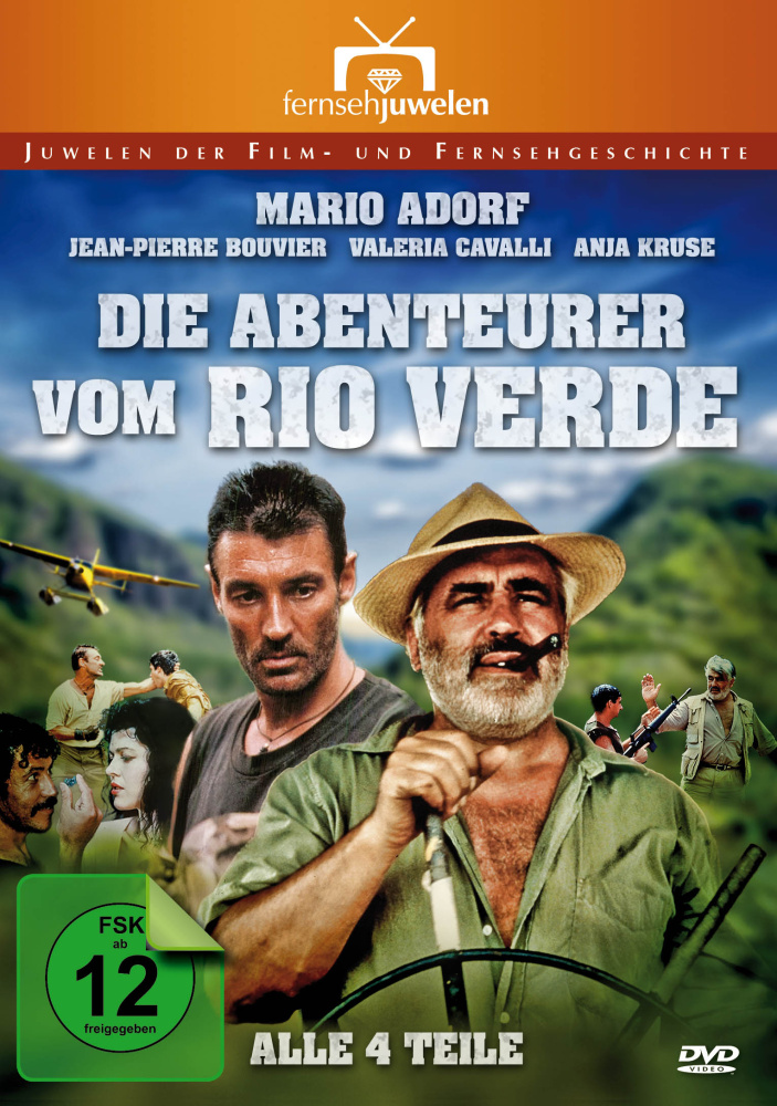 4042564156270 - Die Abenteurer vom Rio Verde - Der komplette Vierteiler (DVD)