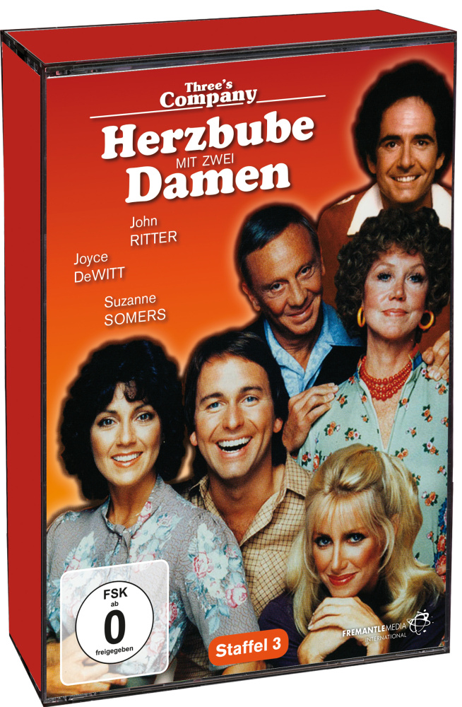 4052912570146 - Dave Powers - GEBRAUCHT Herzbube mit zwei Damen (Threes Company) - Staffel 3 [4 DVDs] - Preis vom 08072023 043606 h