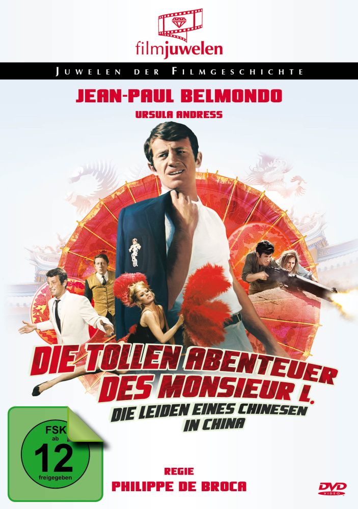 4042564154788 - De Broca Philippe - GEBRAUCHT Die Tollen Abenteuer des Monsieur L - Die Leiden eines Chinesen in China (Filmjuwelen) - Preis vom 06062023 050843 h