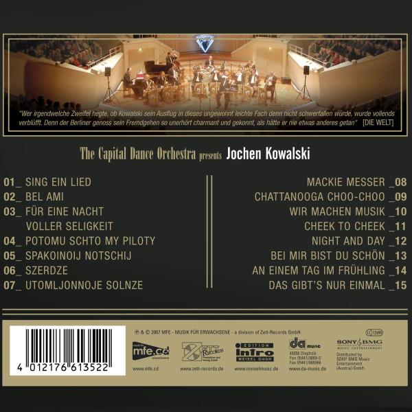 The Capital Dance Orchestra & Jochen Kowalski