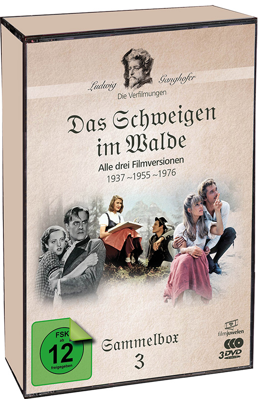 4042564155761 - Das Schweigen im Walde - Die Ganghofer Verfilmungen Sammelbox 3 (DVD)