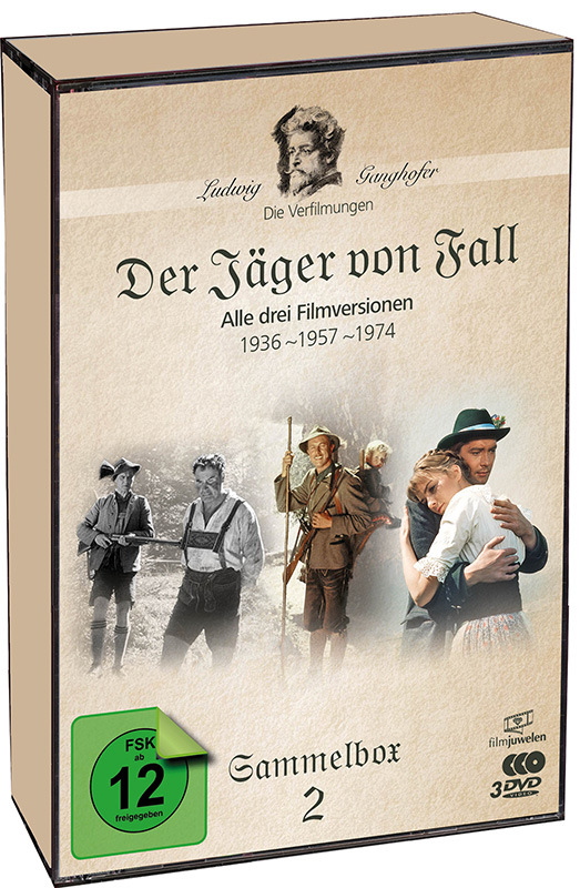 4042564155754 - Der Jäger von Fall - Die Ganghofer Verfilmungen Sammelbox 2 (DVD)