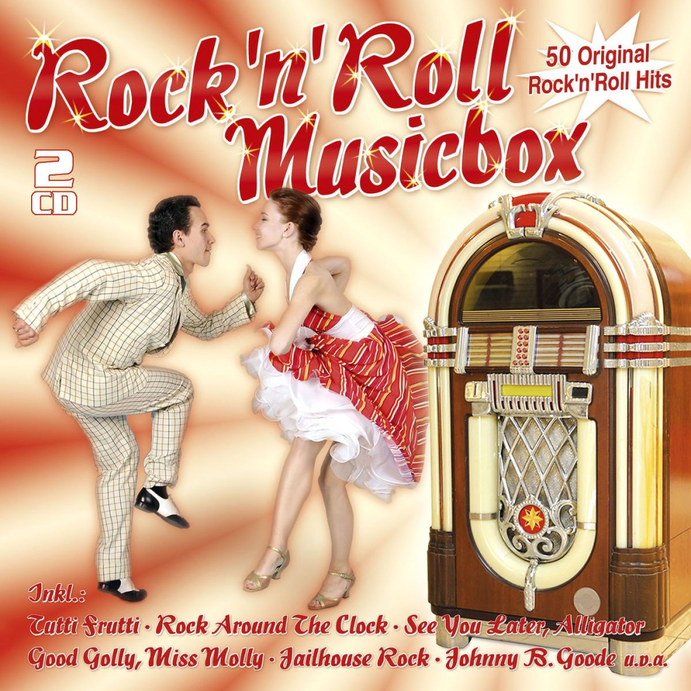 4260320872862 - RockNRoll Musicbox-50 Original Hits - Various (CD)