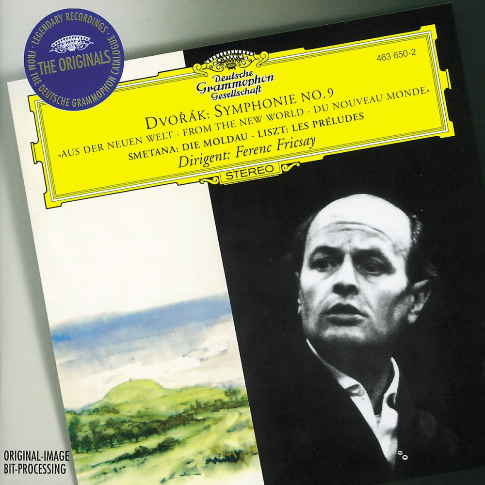 0028946365021 - Dvorák Symphony No9   Smetana The Moldau   Liszt Les Préludes - Ferenc Fricsay Bp Rsob (CD)