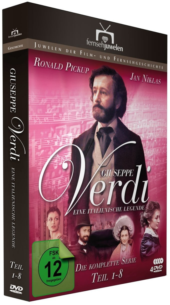 4042564142747 - Giuseppe Verdi Eine italienische Legende - Teil 1-8 (DVD)