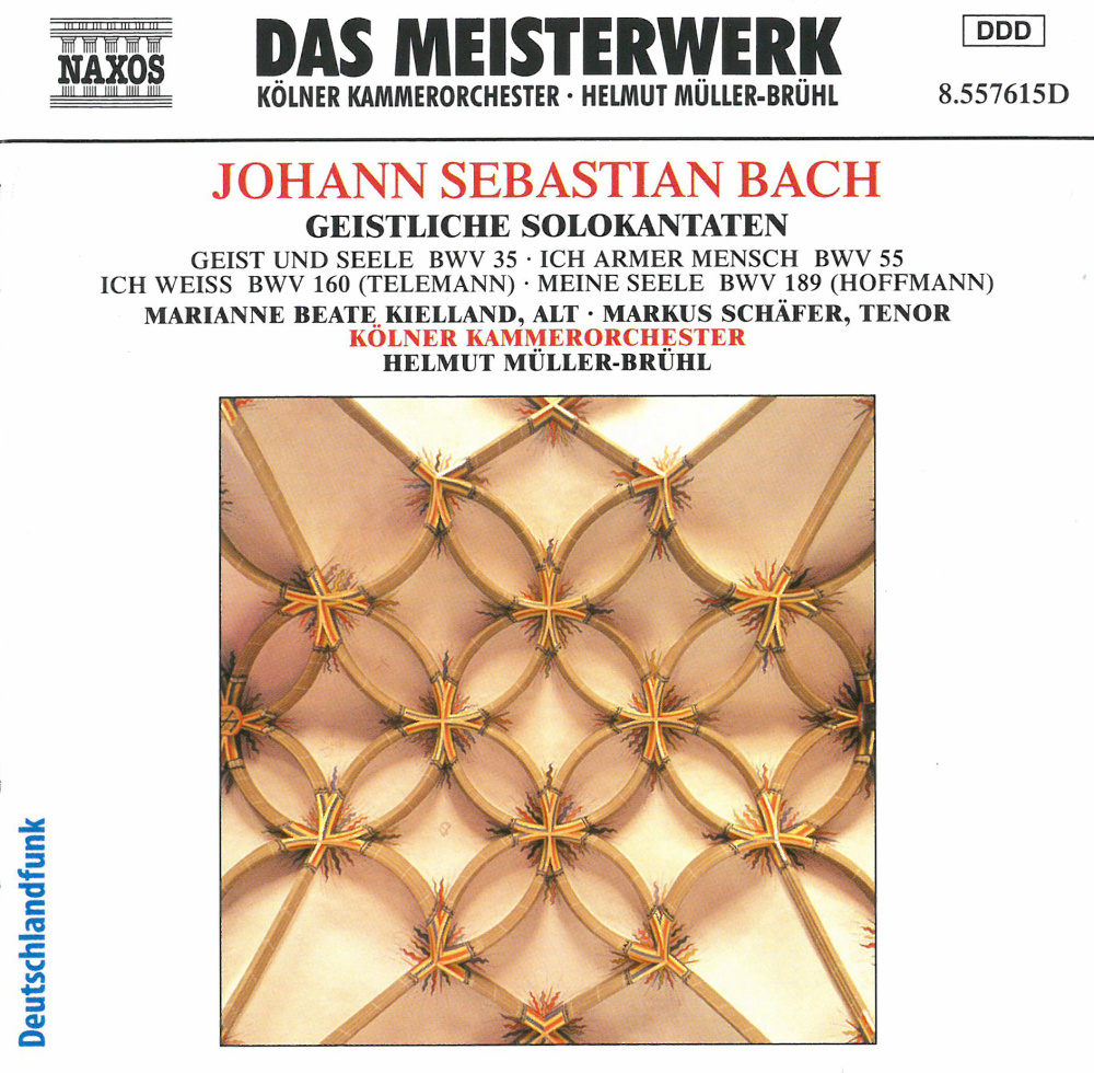 0747313261529 - Geistliche Solokantaten - Kielland Schäfer Müller-Brühl (CD)