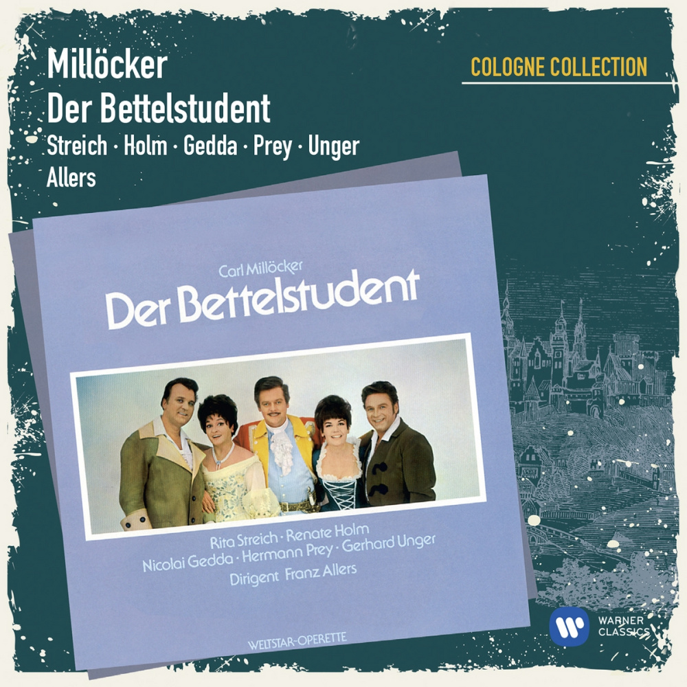 5099972354124 - Der Bettelstudent - Allers Gedda Streich Holm (CD)