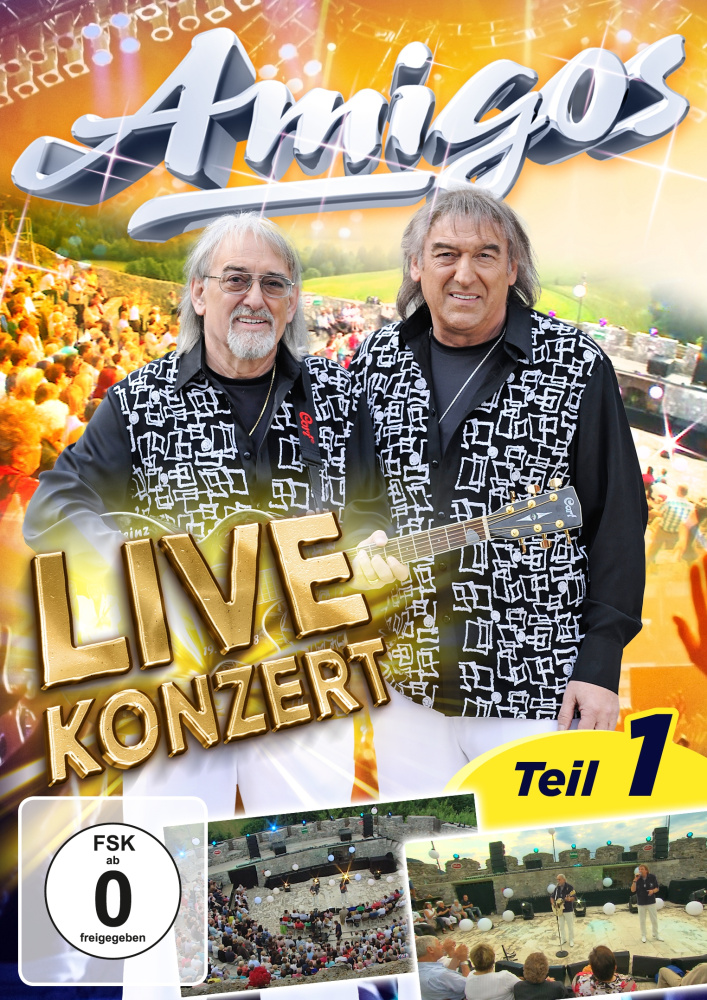 9002986633891 - Live Konzert Teil 1 - Amigos (DVD)