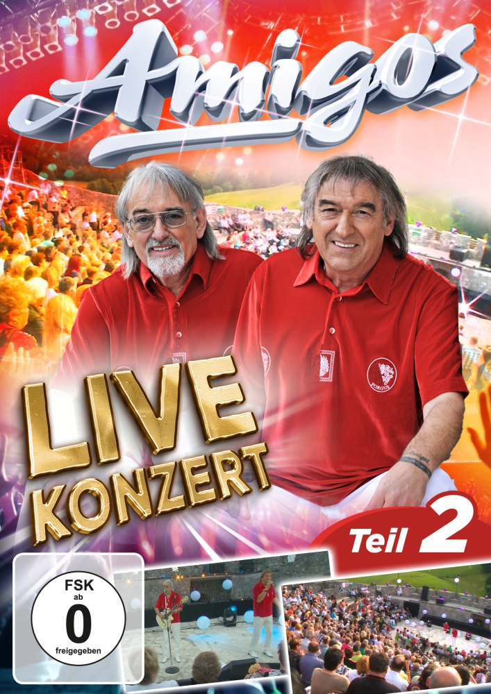 9002986633907 - Live Konzert Teil 2 - Amigos (DVD)