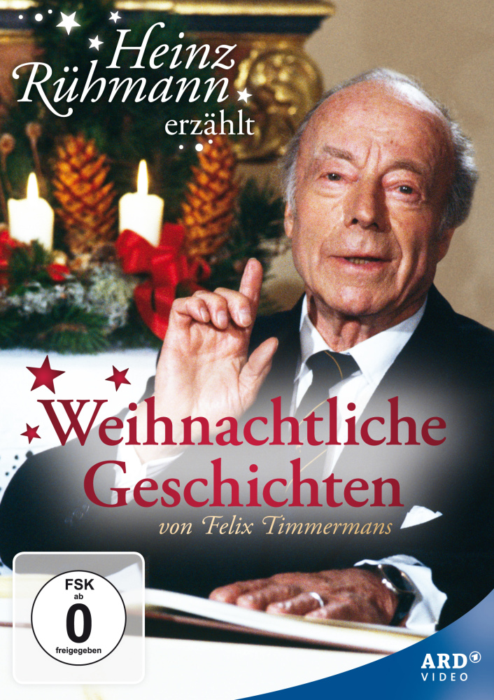 4052912574465 - Heinz Rühmann erzählt weihnachtliche Geschichten von Felix Timmermans (DVD)