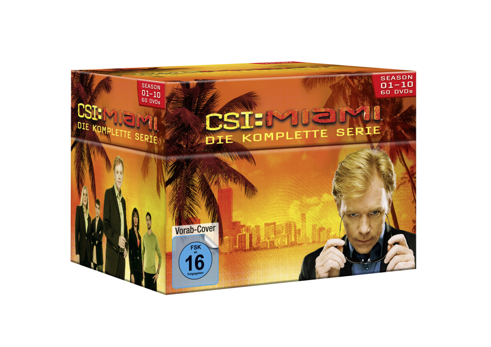 0888751366992 - CSI Miami - Die komplette Serie Staffeln 1 - 10 (DVD)