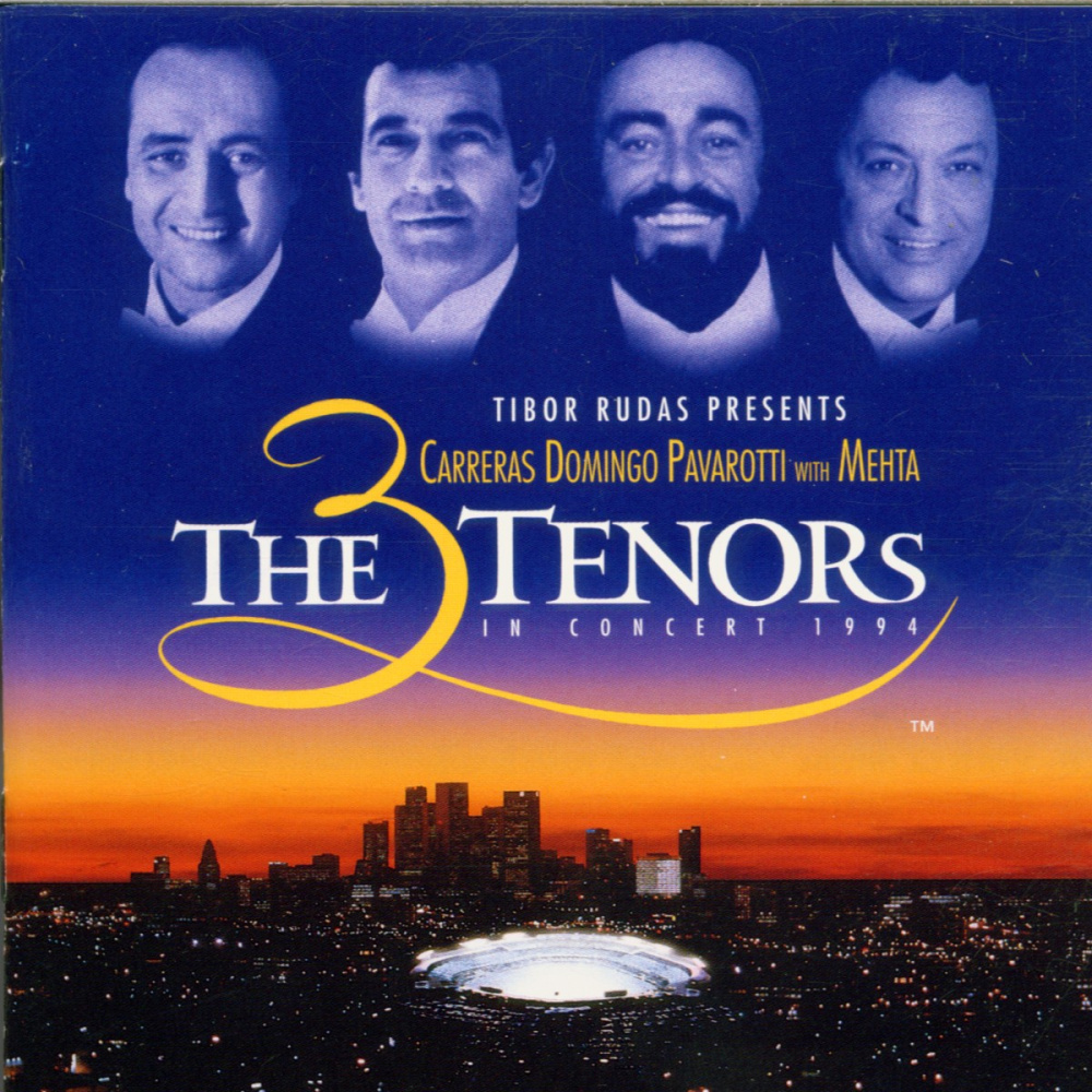 0745099620028 - 3 Tenors With Mehta In Concert 1994 - Carreras Domingo Pavarotti (CD)