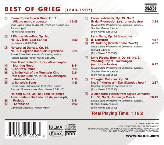 Best of Grieg