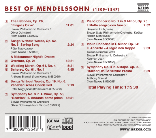 Best of Mendelssohn