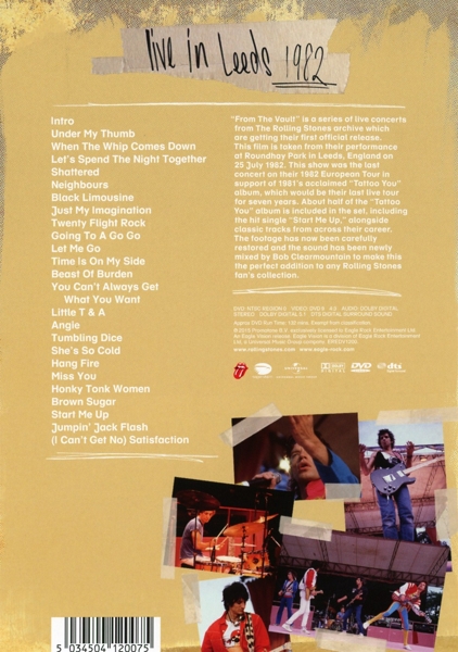 The Rolling Stones - From The Vault - Live In Leeds 1982