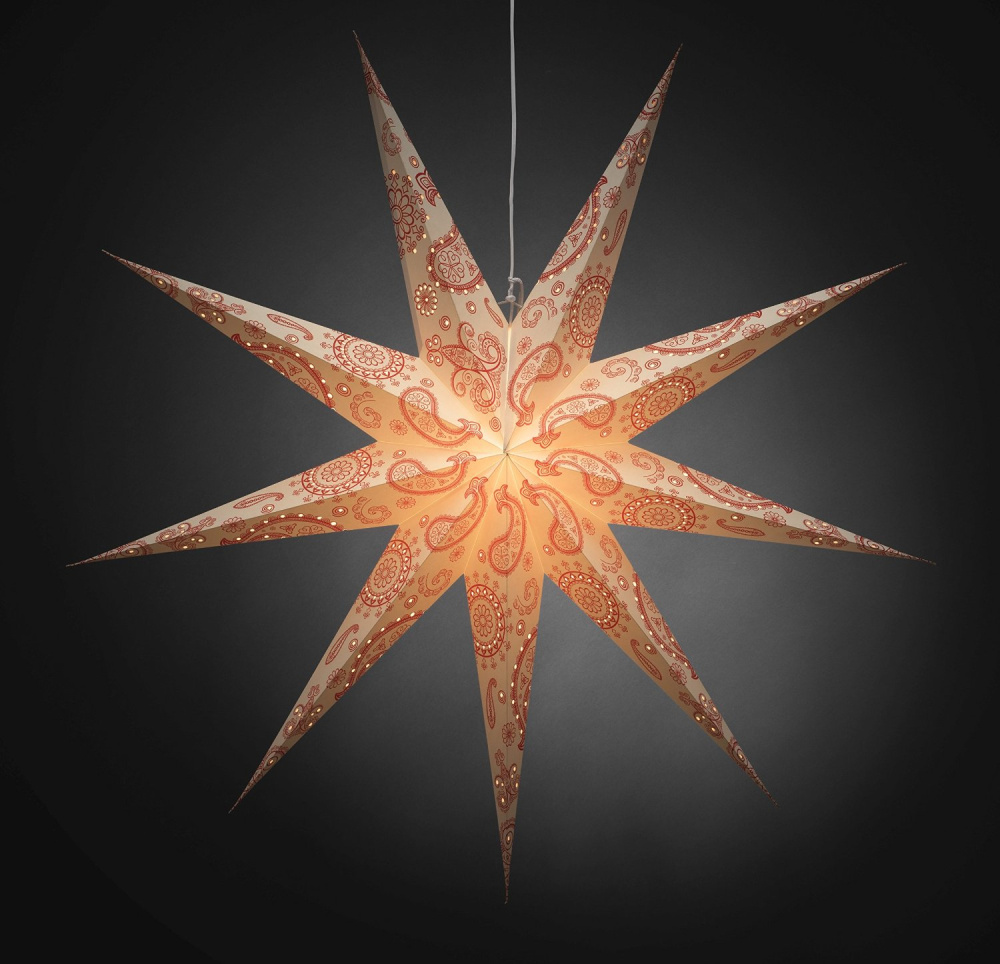 XXL LED Papierstern