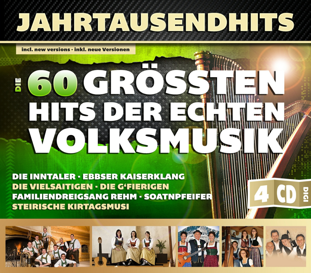 9002986142447 - Die 60 größten Hits der echten Volksmusik