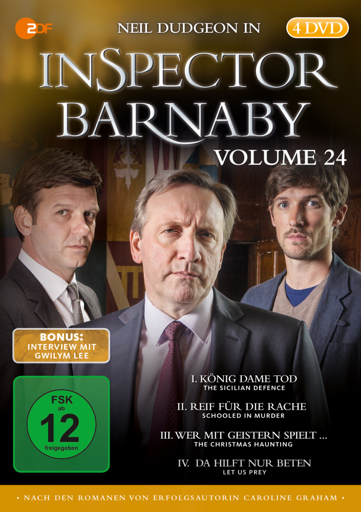 4029759106142 - Alex Pillai - GEBRAUCHT Inspector Barnaby Vol 24 [4 DVDs] - Preis vom 04062023 050858 h