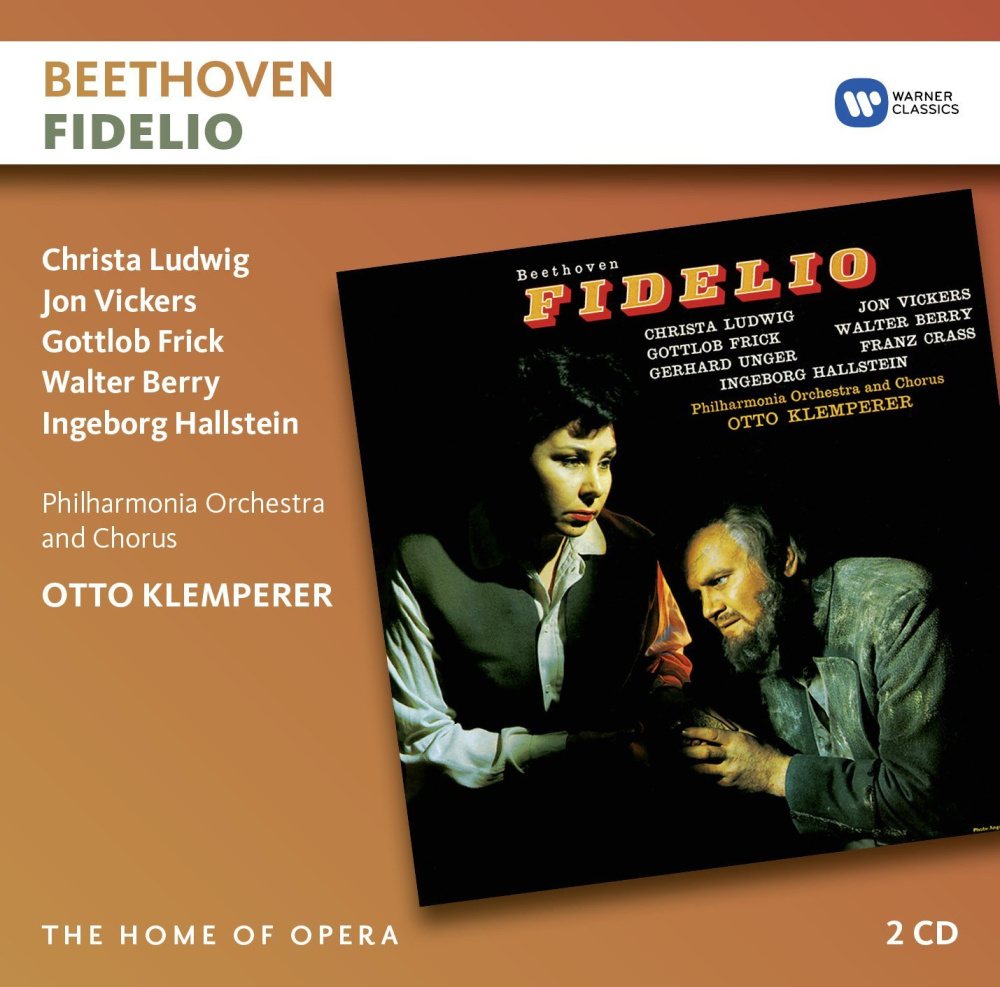 0825646956142 - Fidelio - Otto Klemperer Christa Ludwig Jon Vickers (CD)