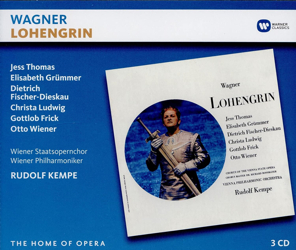 0825646902569 - Lohengrin - Rudolf Kempe Fischer-Dieskau Grümmer Thomas (CD)