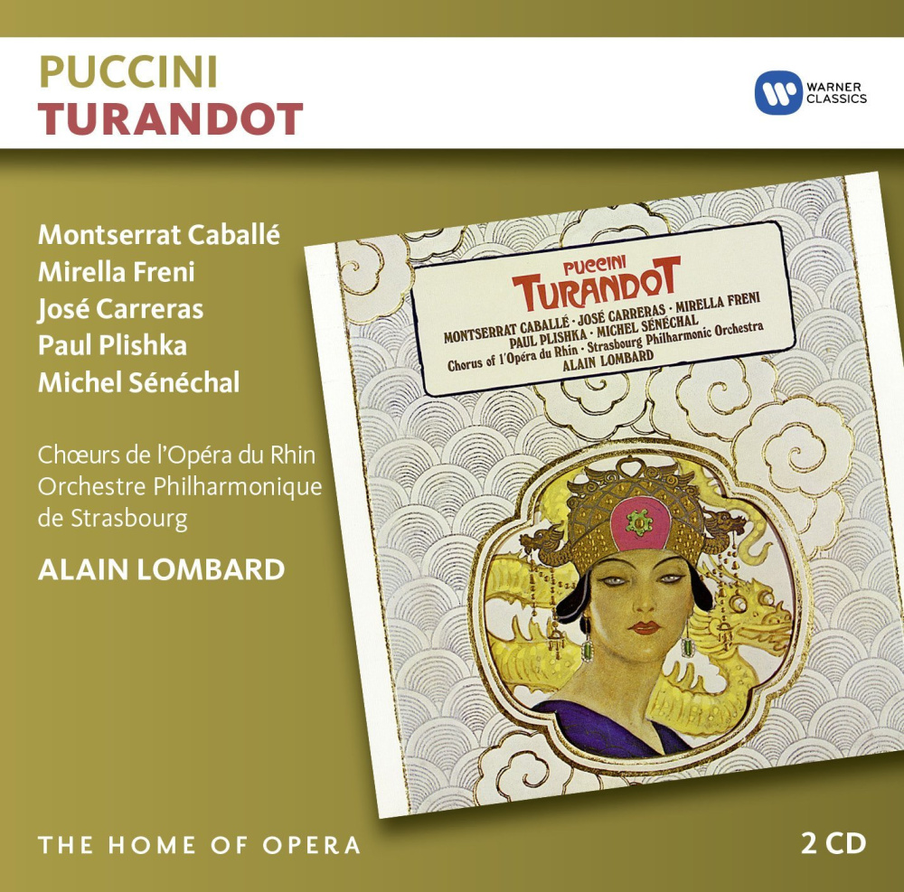 0825646912995 - Turandot - Caballé Freni Carreras Alain Lombard (CD)