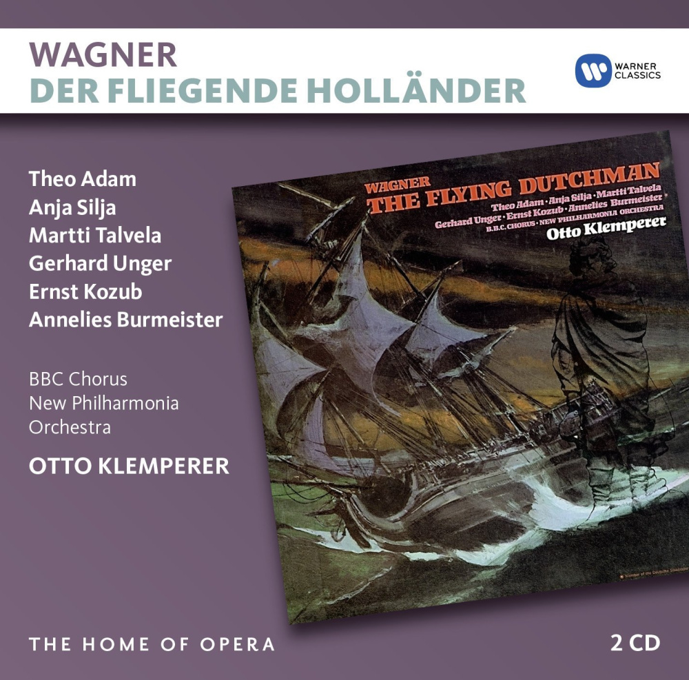 0825646908066 - Fliegende Holländer - Otto Klemperer Theo Adam Anja Silja Talvela (CD)