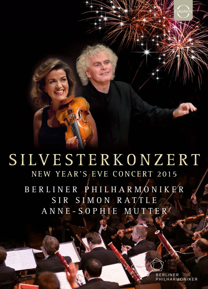 0880242614780 - Silvesterkonzert 2015 - Anne-Sophie Mutter Simon Rattle Bp (DVD)