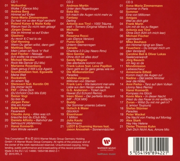 Schlager Club 2016-63 Discofox Party Hits