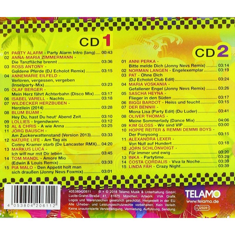 Party Hammer, 30 Feten-Knaller