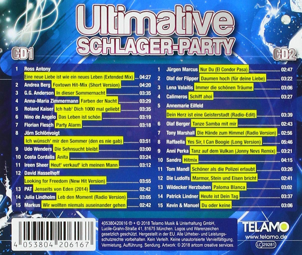 Die ultimative Schlager Party