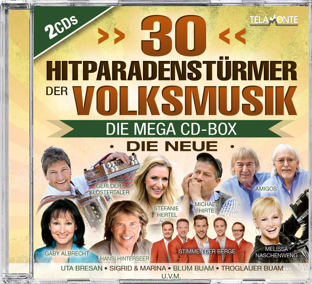 30 Hitparadenstürmer der Volksmusik