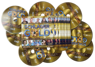 Schlager Gold - Die 200 besten Hits des Schlagers