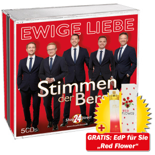 Ewige Liebe + GRATIS Parfüm Red Flower - Eau de Parfum für Sie