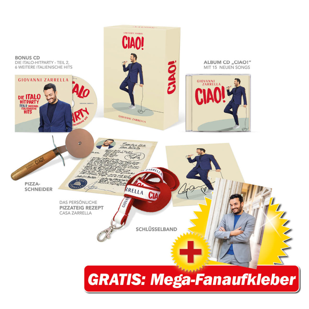 4053804209571 - CIAO! Fanbox LIMITIERT + GRATIS Mega-Fanaufkleber