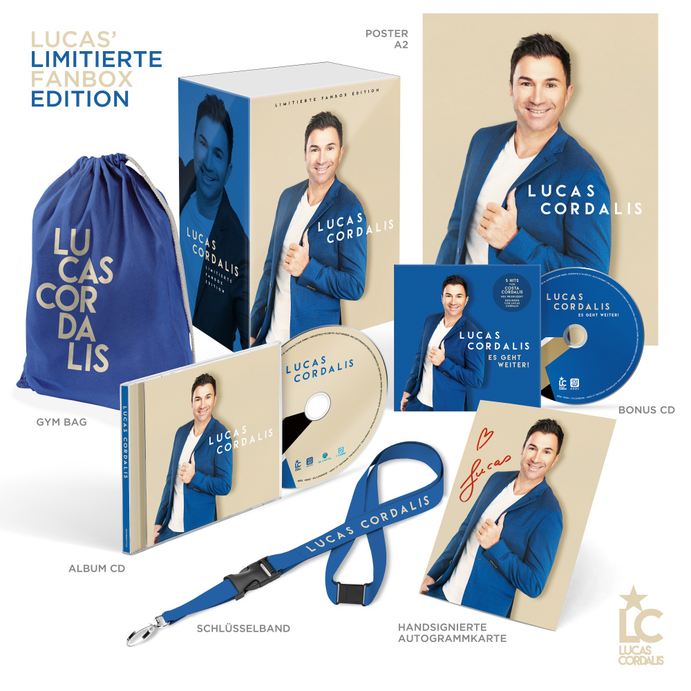 4053804211161 - Lucas Cordalis (Limitierte Fanbox Edition) - Lucas Cordalis (CD)