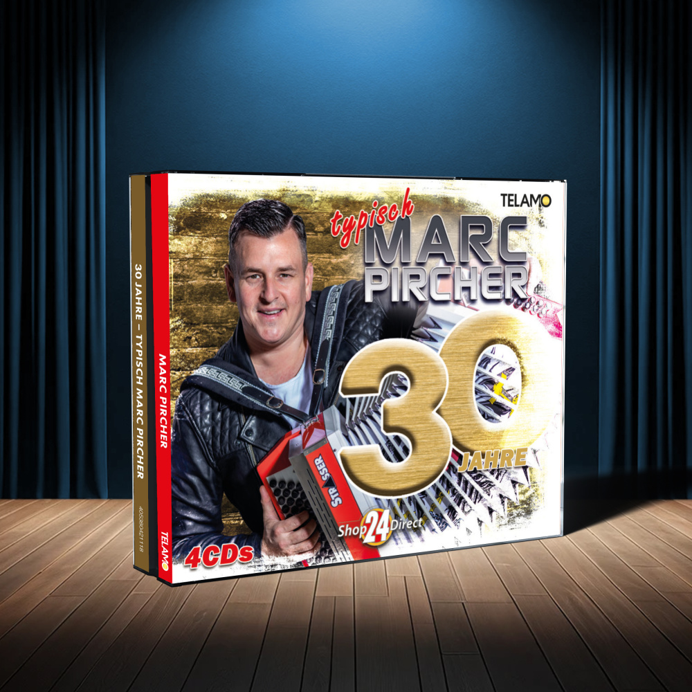 30 Jahre - Typisch Marc Pircher + GRATIS Schlüsselanhänger