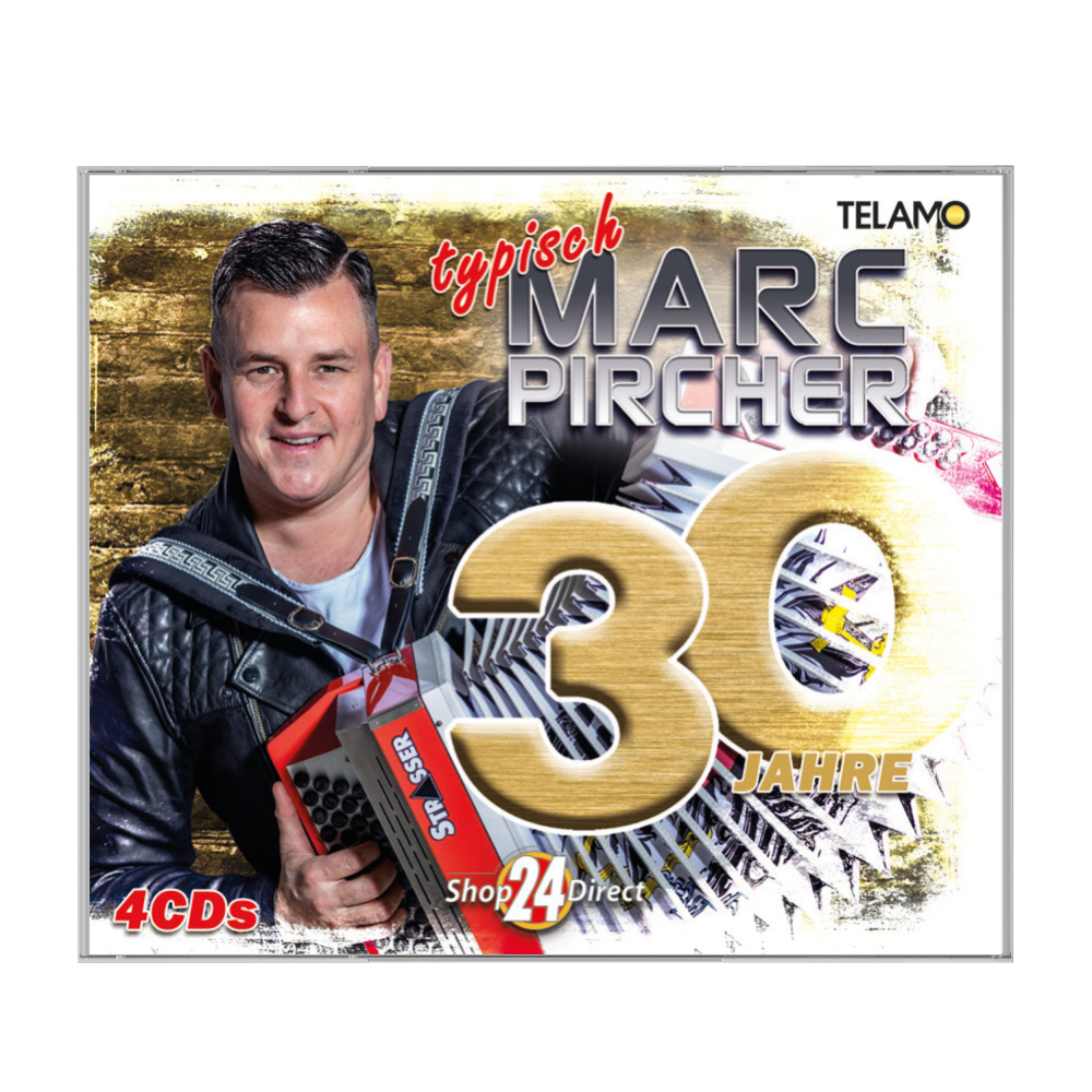 30 Jahre - Typisch Marc Pircher + GRATIS Schlüsselanhänger